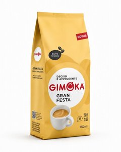 1 ק"ג פולי קפה ג'ימוקה גראן פיסטה GIMOKA GRAN FESTA חוזק 11/13 1 ק"ג פולי קפה ג'ימוקה גראן פיסטה GIMOKA GRAN FESTA חוזק 11/13
