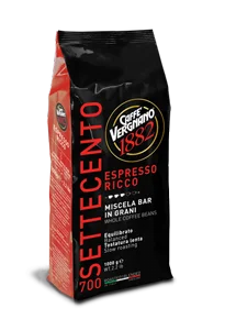 1 ק"ג פולי קפה וירנאנו caffe VERGNANO 1882 ESPRESSO RICCO 700 חוזק 3/5 1 ק"ג פולי קפה וירנאנו caffe VERGNANO 1882 ESPRESSO RICCO 700 חוזק 3/5