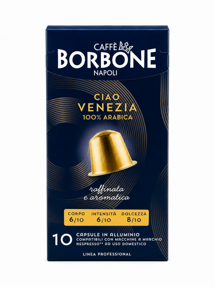 10 ������� Borbone Ciao Venezia 100% Arabica ������ Nespresso