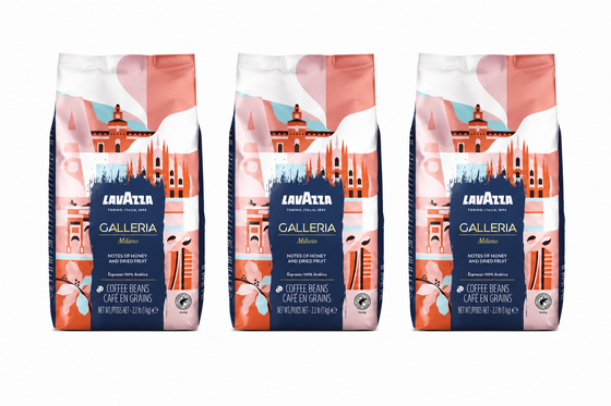 3 �"� ���� ��� ������ Lavazza Galleria Milano � 100% Arabica