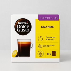16 קפסולות מקורי דולצה גוסטו Dolce Gusto Nescaf? Grande חוזק 5 16 קפסולות מקורי דולצה גוסטו Dolce Gusto Nescaf? Grande חוזק 5