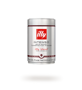 250 גרם פולי קפה אילי אינטנסו 100% ערביקה illy Intenso חוזק 8/10 250 גרם פולי קפה אילי אינטנסו 100% ערביקה illy Intenso חוזק 8/10