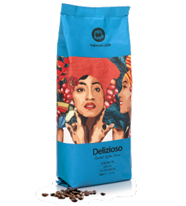DELIZIOSO פולי קפה - 450 גר' (espresso club) DELIZIOSO פולי קפה - 450 גר' (espresso club)