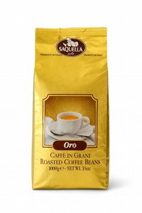 פולי קפה Saquella Espresso ORO Coffee Beans 1Kg פולי קפה Saquella Espresso ORO Coffee Beans 1Kg