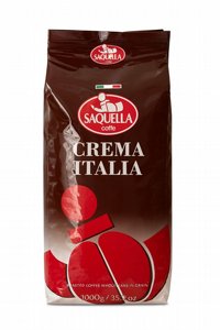 פולי קפה Saquella Espresso CREAMA ITALIA Coffee Beans 1Kg פולי קפה Saquella Espresso CREAMA ITALIA Coffee Beans 1Kg
