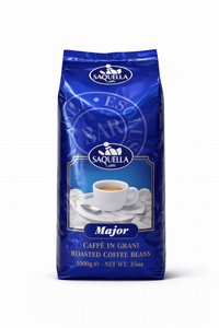פולי קפה Saquella Espresso Major Coffee Beans 1Kg פולי קפה Saquella Espresso Major Coffee Beans 1Kg