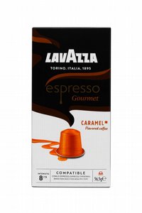 10     lavazza Espresso Gourmet Caramel  8/13