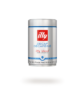 250 גרם פולי קפה אילי נטול illy DECAFFEINATO 100% arabica 250 גרם פולי קפה אילי נטול illy DECAFFEINATO 100% arabica