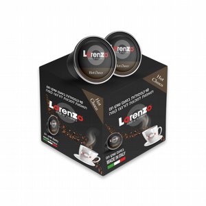 מארז 10 קפסולות לורנצו – בטעם שוקו חם מארז 10 קפסולות לורנצו – בטעם שוקו חם