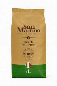 1 ק"ג פולי קפה Martino San Palermo 1 ק"ג פולי קפה Martino San Palermo