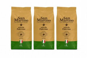 3 ק"ג פולי קפה SAN MARTINO PALERMO 3 ק"ג פולי קפה SAN MARTINO PALERMO