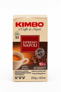 250 גרם קפה טחון Kimbo Espresso Napoletano 250 גרם קפה טחון Kimbo Espresso Napoletano