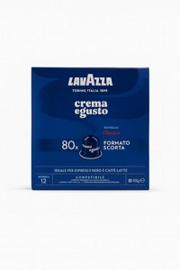 ����� 80 ������ ������ ���� ������ LAVAZZA CREMA E GUSTO CLASSICO  ���� 12/13