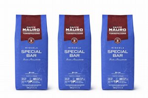 3 ק"ג פולי קפה מאורו MAURO SPECIAL BAR חוזק 10/10 3 ק"ג פולי קפה מאורו MAURO SPECIAL BAR חוזק 10/10