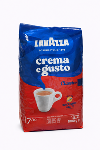 1 ק"ג פולי קפה לוואצה Lavazza Crema e Gusto Classico 1 ק"ג פולי קפה לוואצה Lavazza Crema e Gusto Classico
