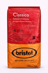 1 ק"ג פולי קפה bristot classico intenso e cremoso חוזק 10 1 ק"ג פולי קפה bristot classico intenso e cremoso חוזק 10