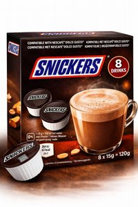 8 קפסולות מקורי דולצה גוסטו Dolce Gusto mars Snickers 8 קפסולות מקורי דולצה גוסטו Dolce Gusto mars Snickers