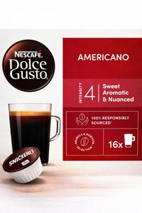 16 קפסולות מקורי דולצה גוסטו Dolce Gusto Nescafé Americano 16 קפסולות מקורי דולצה גוסטו Dolce Gusto Nescafé Americano