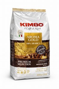 1 ק"ג פולי קפה Kimbo Aroma Gold 1 ק"ג פולי קפה Kimbo Aroma Gold