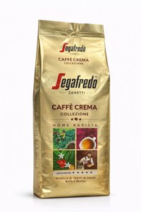 1 ק"ג פולי קפה סגפרדו -Segafredo caffe crema collezione חוזק 3/5 1 ק"ג פולי קפה סגפרדו -Segafredo caffe crema collezione חוזק 3/5