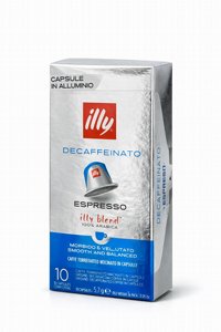 10 קפסולות אילי נטול קפאין נספרסו - Illy Decaffinato Nespresso 10 קפסולות אילי נטול קפאין נספרסו - Illy Decaffinato Nespresso