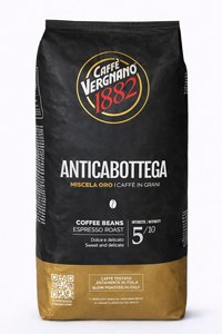 1 ק"ג פולי קפה Caffè Vergnano Antica Bottega Miscela Oro חוזק 5/10 1 ק"ג פולי קפה Caffè Vergnano Antica Bottega Miscela Oro חוזק 5/10