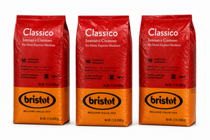 3 ק"ג פולי קפה bristot classico intenso e cremoso חוזק 10 3 ק"ג פולי קפה bristot classico intenso e cremoso חוזק 10