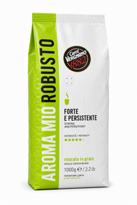 1 ק"ג פולי קפה Vergnano 1882 – Aroma Mio Robusto 1 ק"ג פולי קפה Vergnano 1882 – Aroma Mio Robusto